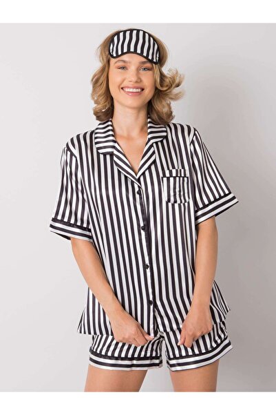 OEM Women's black and white striped pajama set - M(38)