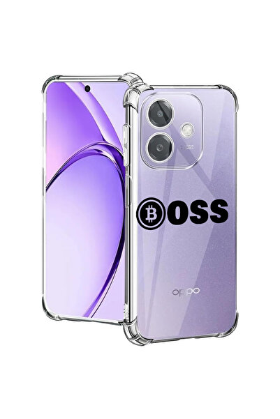 bestcase Carcasă spate antișoc pentru Oppo A60 5G / A40 / A40M, Bitcoin Boss,...