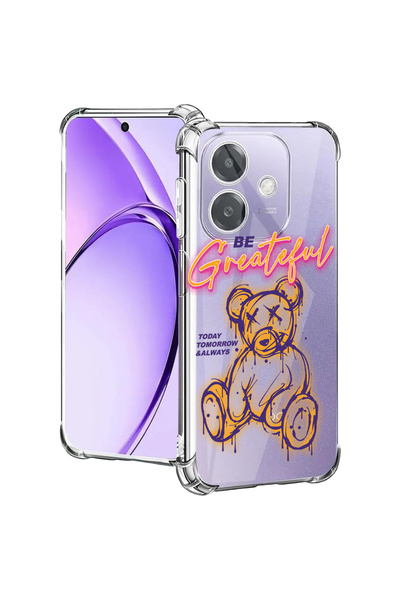 bestcase Carcasă spate antișoc pentru Oppo A60 5G / A40 / A40M, Teddy Bear - ...