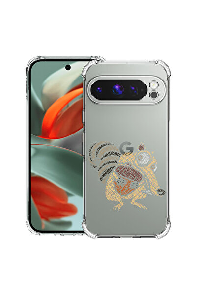 bestcase Carcasă spate antișoc pentru Google Pixel 9 Pro XL, Calligraphy Scra...