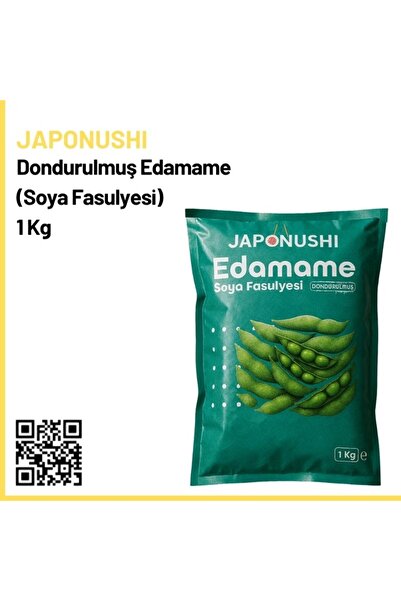 Japonushi Dondurulmuş Edamame (Soya Fasulyesi) 1 Kg