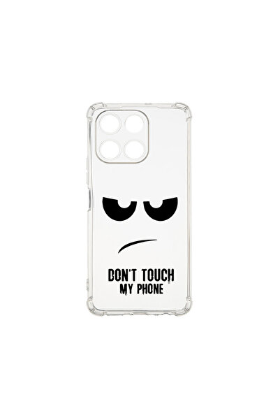 bestcase Carcasă spate antișoc pentru Honor 200 Smart, Nu atinge telefonul me...