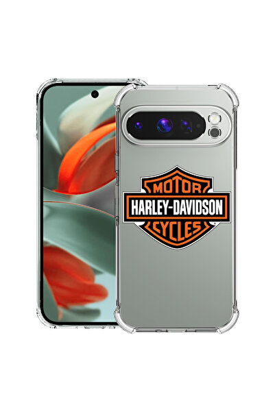 bestcase Carcasă spate antișoc pentru Google Pixel 9 Pro XL, Harley-Davidson,...