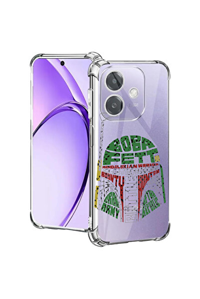 bestcase Удароустойчив гръб за Oppo A60 5G / A40 / A40M, Калиграфия Боба Фет,...