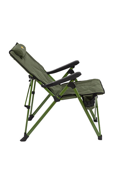 Funky Chairs Comfort 3 Kademeli Katlanabilir Kamp Sandalyesi – Haki