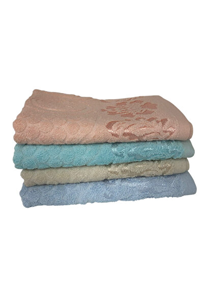ToWell Home Set of 4 towels in various colors