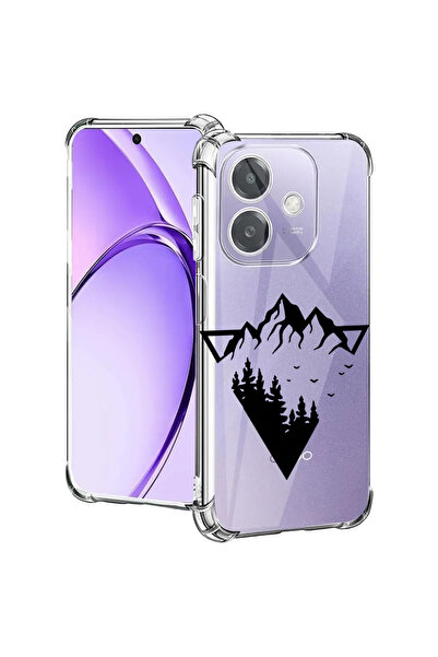bestcase Carcasă spate antișoc pentru Oppo A60 5G / A40 / A40M, Camping Fores...