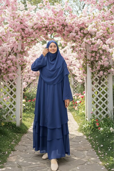 Hurma Kervanı Set pentru femei Suffle Şifon Umre – dintr-o singură piesă