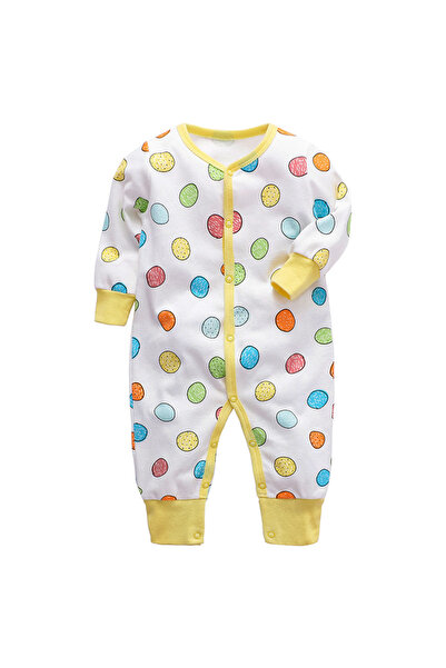 OEM Long jumpsuit for girls, 100% cotton, 6-9 months
