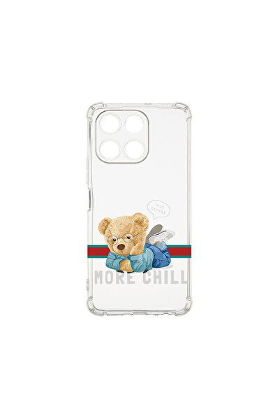 bestcase Carcasă spate antișoc pentru Honor 200 Smart, More Chill Teddy Bear,...