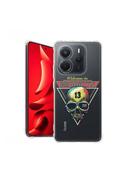 bestcase Carcasă spate antișoc pentru Xiaomi Redmi Note 14 4G, Brooklyn 13, 1...