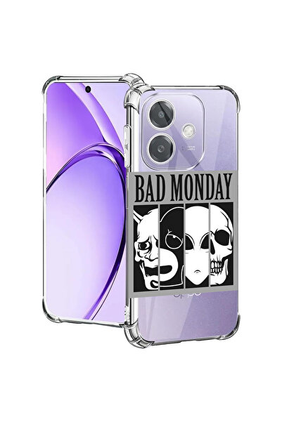 bestcase Carcasă spate antișoc pentru Oppo A60 5G / A40 / A40M, Bad Monday, 2...