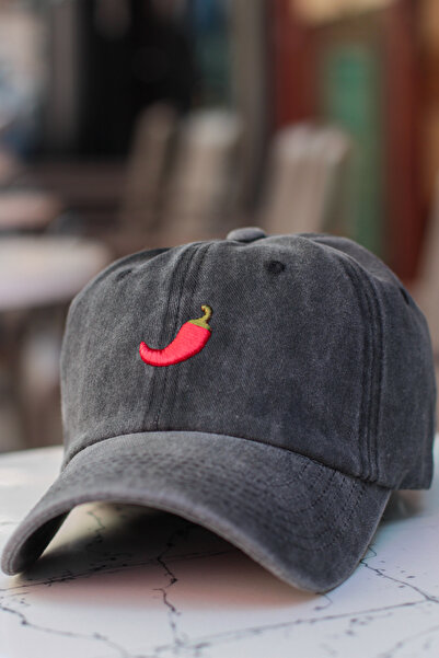 CAP BROS Hot Chat Ateşli Mesaj İşlemeli Eskitme Unisex Şapka