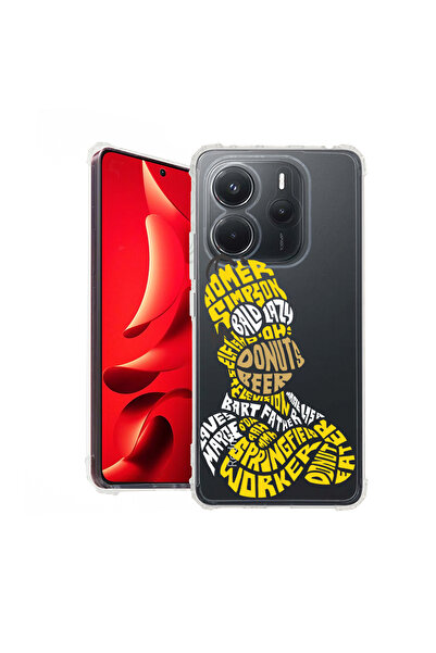 bestcase Carcasă spate antișoc pentru Xiaomi Redmi Note 14 4G, caligrafie Hom...
