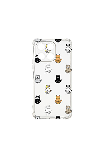 bestcase Carcasă spate antișoc pentru Honor 200 Smart, model pisică, 1925010 ...