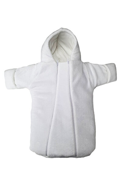 fantasialand Port-bebe catifea alba, varsta 0-3 luni