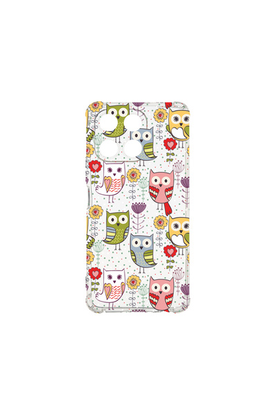 bestcase Carcasă spate antișoc pentru Honor 200 Smart, model bufniță, 1925010...