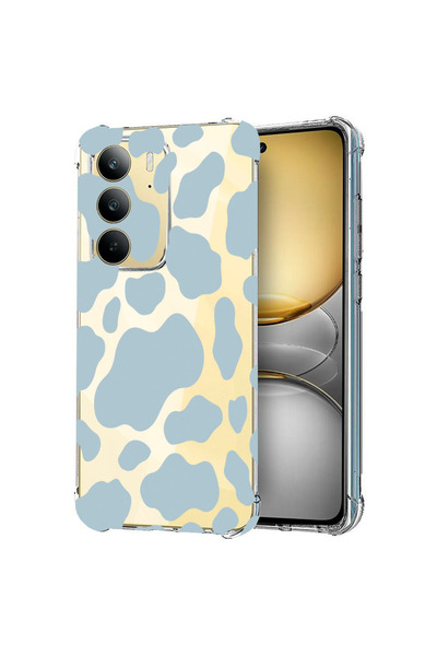 bestcase Carcasă spate antișoc pentru Realme C75, culoarea vacă albastră, 198...