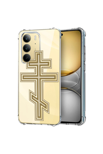 bestcase Carcasă spate antișoc pentru Realme C75, Classic Cross, 1988296 AS 1791