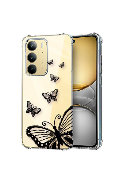 bestcase Carcasă spate antișoc pentru Realme 14x 5G, Butterfly, 1988297 AS 79