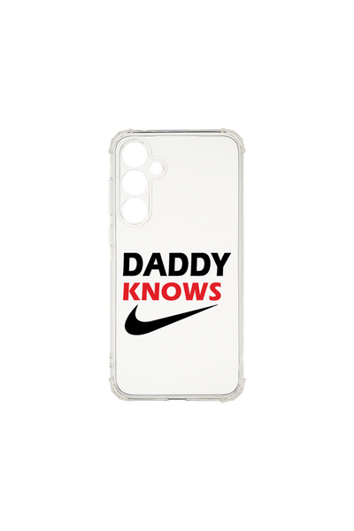 bestcase Αντικραδασμική θήκη πίσω μέρους για Samsung Galaxy A16, Daddy Knows,...