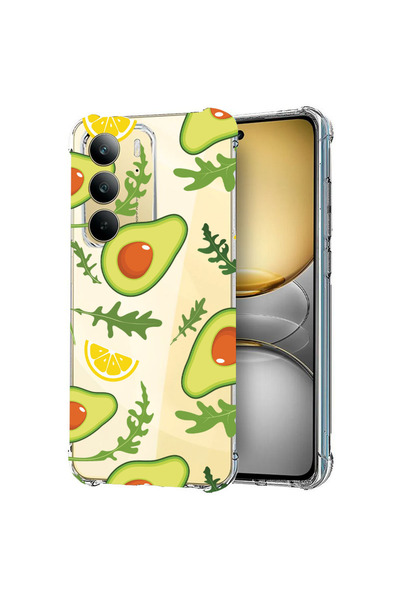 bestcase Αντικραδασμική πίσω θήκη για Realme 14x 5G, Avocado, 1988297 AS 760