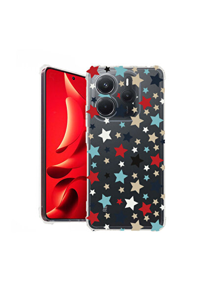 bestcase Carcasă spate antișoc pentru Xiaomi Redmi Note 14 5G, Stele, 1938401...