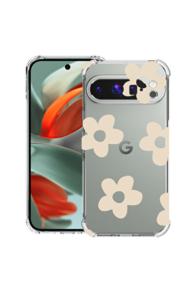 bestcase Carcasă spate antișoc pentru Google Pixel 9 Pro XL, Retro Daisy, 194...
