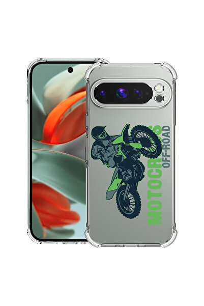 bestcase Carcasă spate antișoc pentru Google Pixel 9 Pro XL, Motocross, 19460...