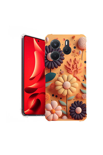 bestcase Carcasă spate antișoc pentru Xiaomi Redmi Note 14 5G, Happy Flowers, 1938401 AS 1149