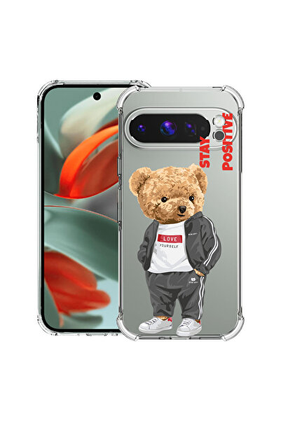 bestcase Carcasă spate antișoc pentru Google Pixel 9 Pro XL, Stay Positive - ...
