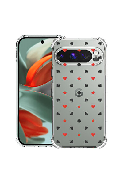 bestcase Carcasă spate antișoc pentru Google Pixel 9 Pro XL, model Poker, 194...