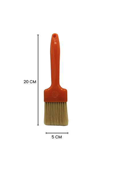 PASTRY PLANET Orange Handle Egg Brush 20X5 cm