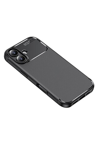 SKYDDAR INNOVATION Carcasă pentru iPhone 17, fibră de carbon, rezistentă la ș...