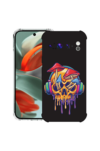 bestcase Carcasă spate antișoc pentru Google Pixel 9 Pro XL, model ciupercă-c...