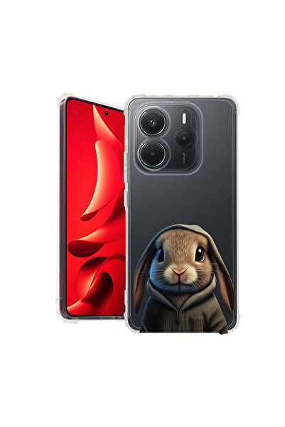 bestcase Carcasă spate antișoc pentru Xiaomi Redmi Note 14 4G, Sweet Rabbit, ...
