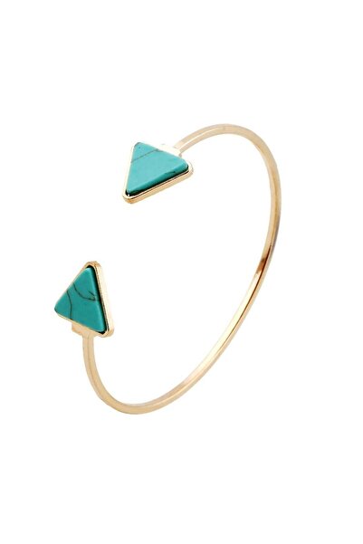 Pursehuit Brățară aurie cu pietre turcoaz, Mayra C1