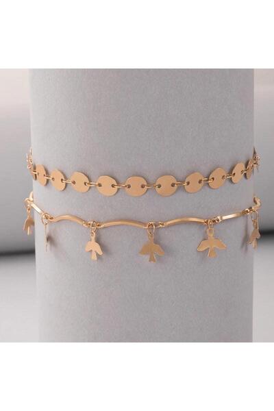 Pursehuit Set de 2 brățări, aur, cu monede și rândunele, Sicilia C1