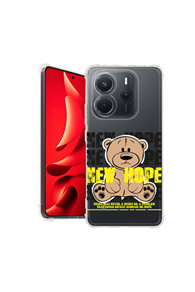 bestcase Carcasă spate antișoc pentru Xiaomi Redmi Note 14 4G, Teddy Bear New...