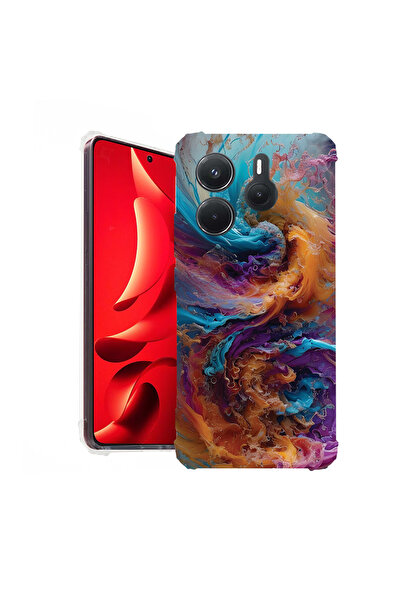 bestcase Carcasă spate antișoc pentru Xiaomi Redmi Note 14 4G, culori lichide...