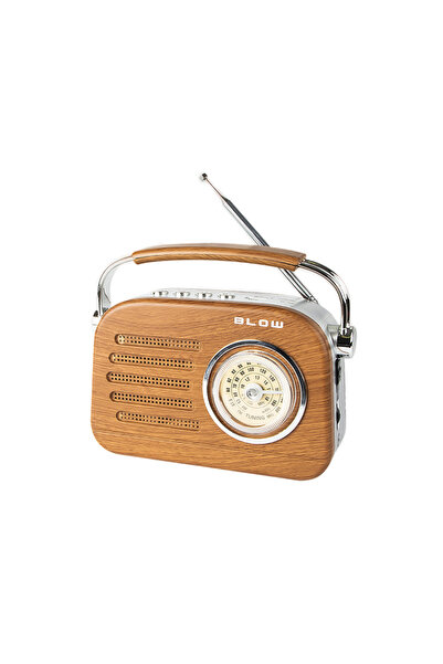 Blow Radio portabil, AM/FM/SW, Bluetooth, port USB, port micro SD, 205 x 125 x 105 mm, 2 baterii R20