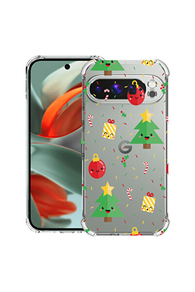 bestcase Carcasă spate antișoc pentru Google Pixel 9 Pro XL, model Brad de Cr...