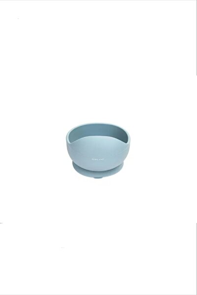 Porland Fancy Blue Silicone Baby Food Bowl That Sticks to the Base 12 cm