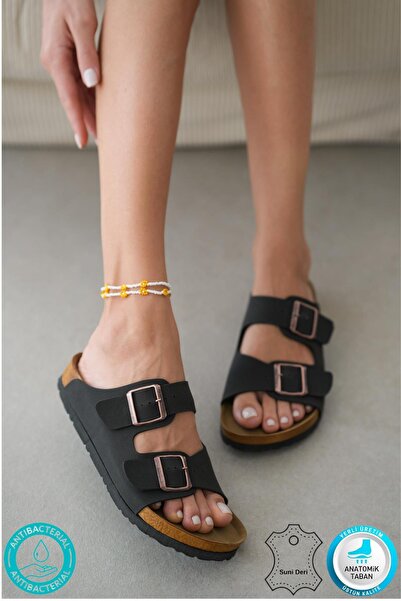 indispensablely Madrid Unisex Orthopedic Sole Strap Buckle Daily Comfortable Home & Outdoor Slippers