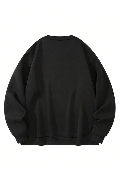 PALPİTO Dámská oversize mikina s potiskem London a výstřihem do V