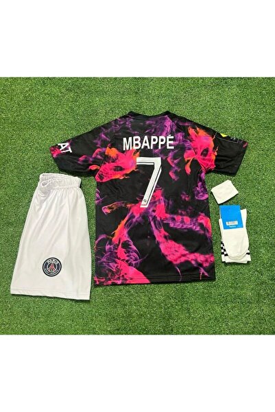 Lion Spor P.S.G 2023/24 New Season Kylian Mbappé Eiffel Tower Concept Kids Je...