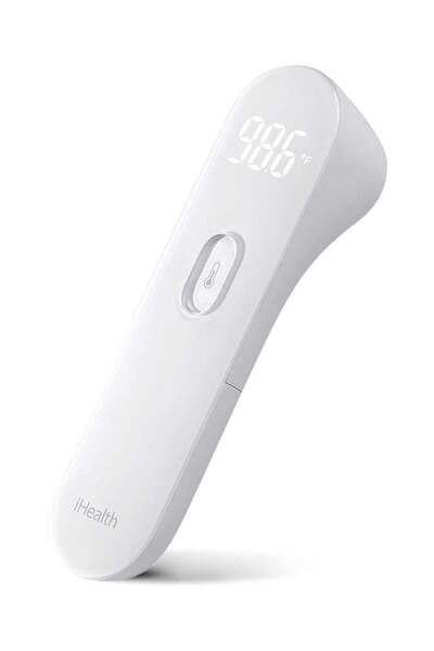 IHealth No-Touch Forehead Thermometer, Digital Infrared Thermometer for Adults and Kids, Touchless B