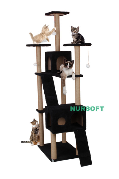 Nursoft Cat City-1 Cat Scratcher House