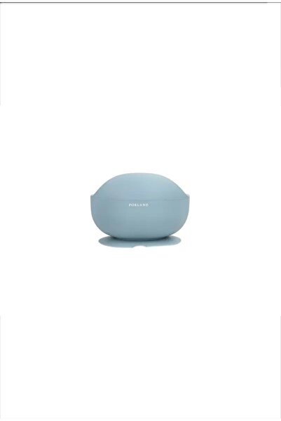 Porland Fancy Blue Silicone Baby Food Bowl That Sticks to the Base 12 cm