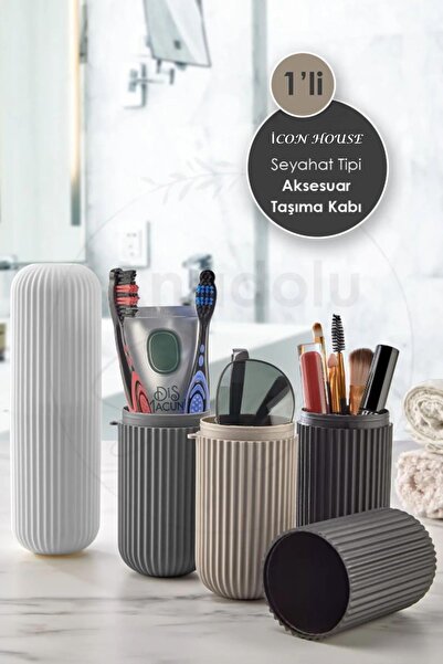 MasterCar Δοχείο αποθήκευσης και μεταφοράς οδοντόκρεμας τύπου ταξιδιού Θήκη οδοντόβουρτσας Αξεσουάρ δοχείο